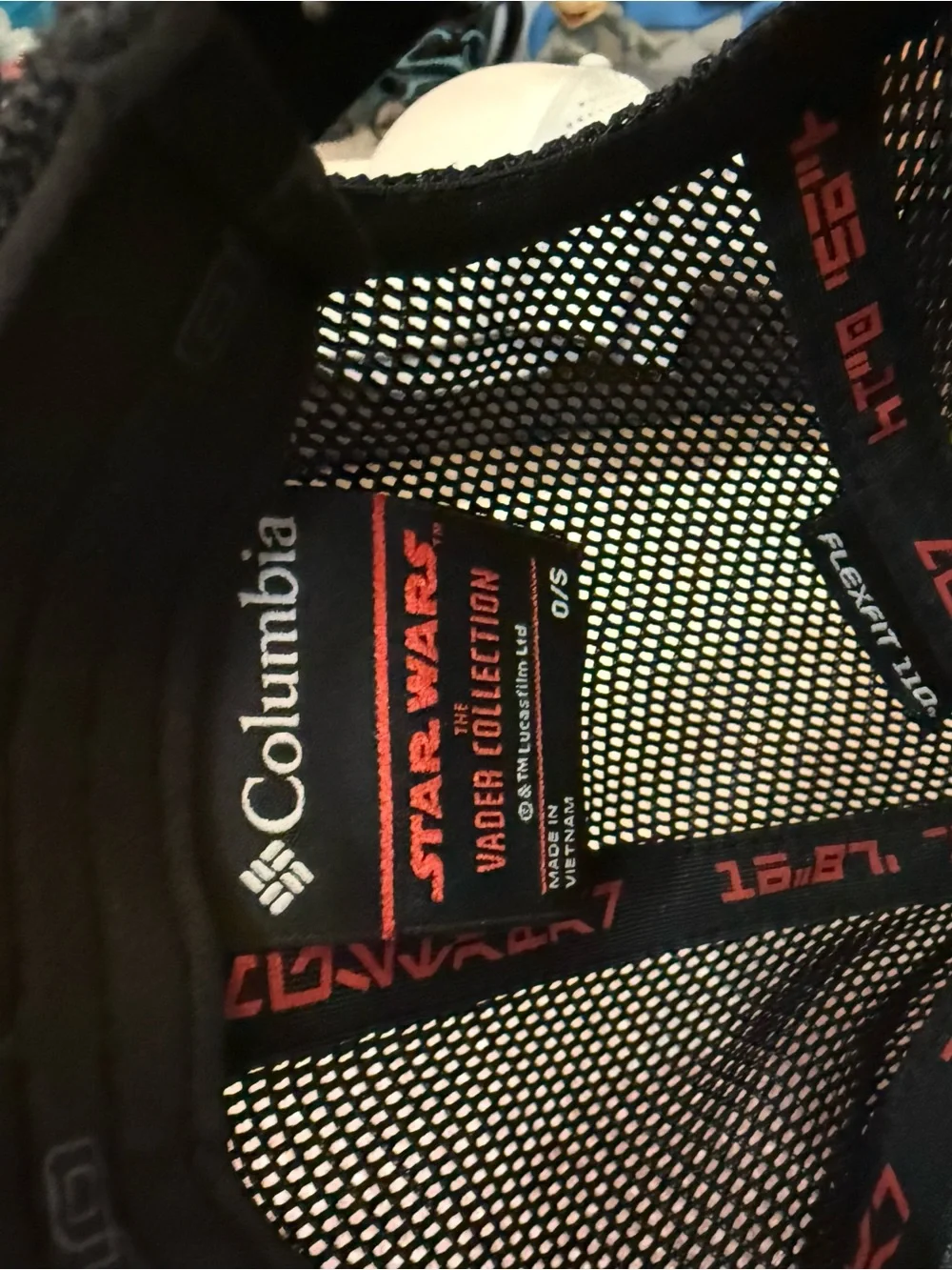 Columbia Sportswear Company patch has side